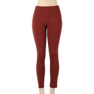Alexander Jordan Sz S x 27 Rust Brown Pull On Tummy Control Rayon Legging Pant